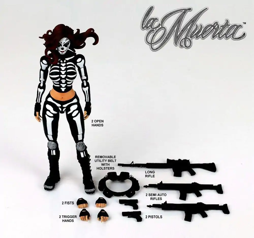 La Muerta Executive Replica Akční figurka 1/12 La Muerta 15 cm fotografii produktu