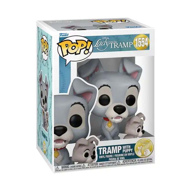 Lady and the Tramp Funko POP! Disney Vinyl Figure Tramp s štěnětem 9 cm fotografii produktu