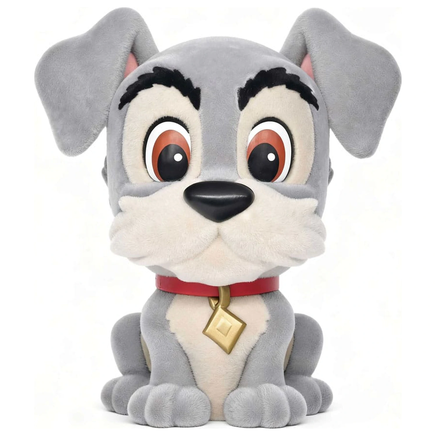 Lady and the Tramp figurální banka Tramp (se speciálním flockováním) 20 cm fotografii produktu