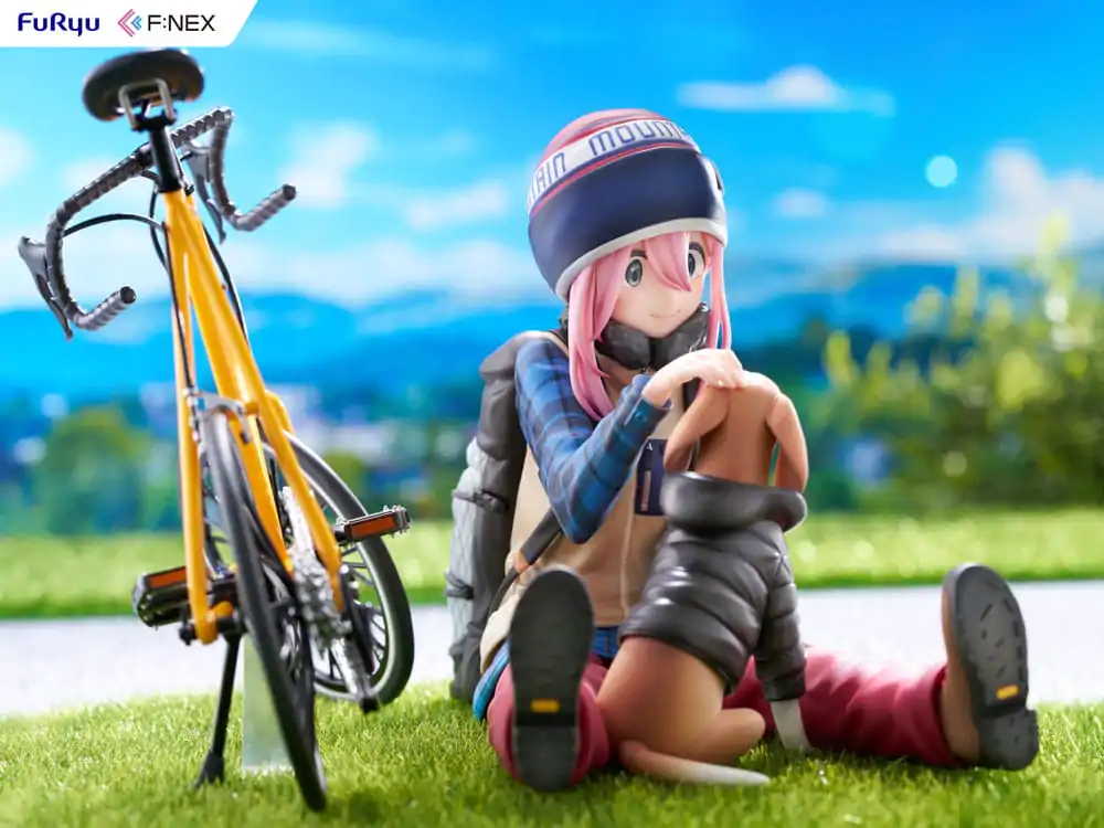 Laid Back Camp F:NEX PVC Soška 1/7 Nadeshiko Kagamihara 13 cm fotografii produktu