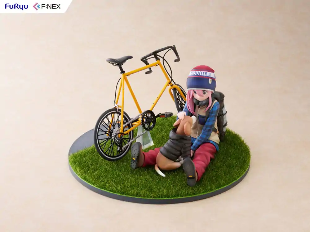 Laid Back Camp F:NEX PVC Soška 1/7 Nadeshiko Kagamihara 13 cm fotografii produktu