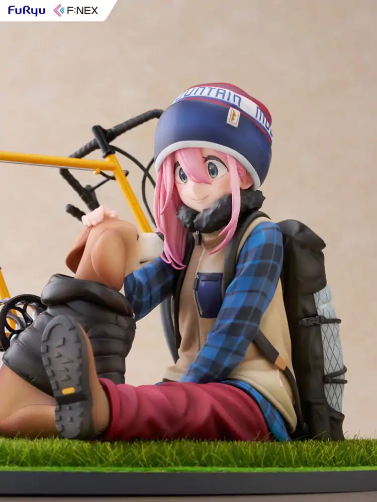 Laid Back Camp F:NEX PVC Soška 1/7 Nadeshiko Kagamihara 13 cm fotografii produktu