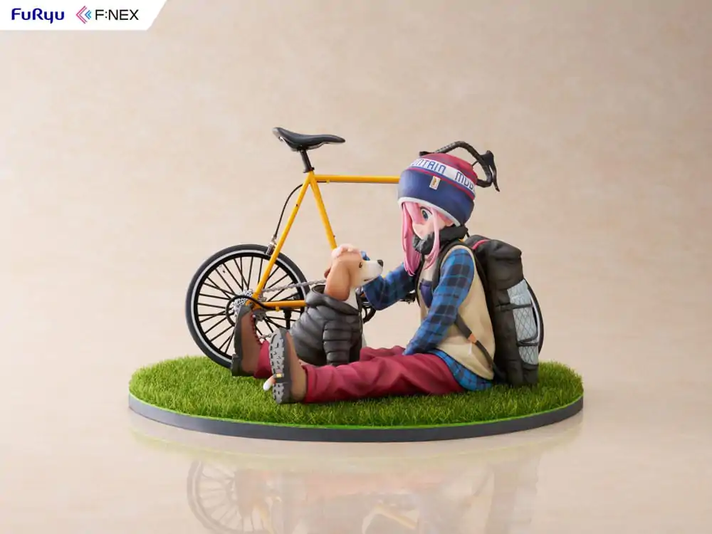 Laid Back Camp F:NEX PVC Soška 1/7 Nadeshiko Kagamihara 13 cm fotografii produktu