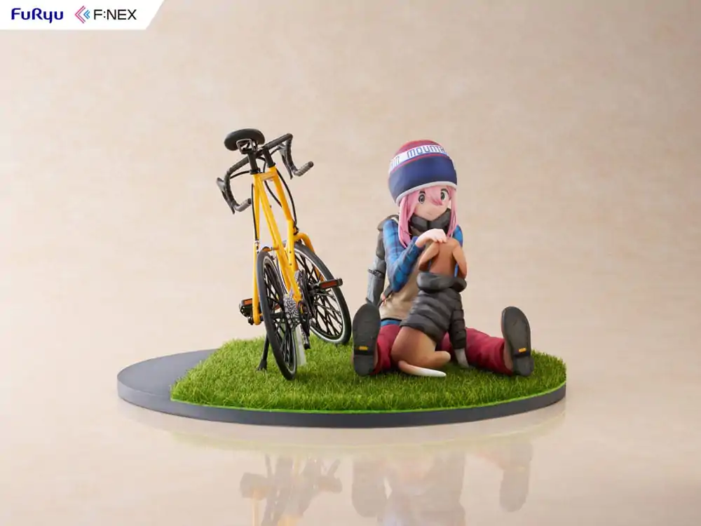 Laid Back Camp F:NEX PVC Soška 1/7 Nadeshiko Kagamihara 13 cm fotografii produktu