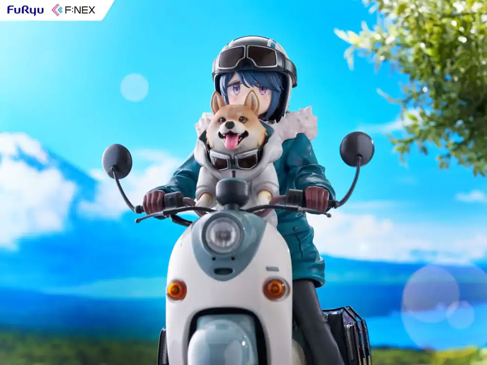 Laid Back Camp F:NEX PVC Soška 1/7 Rin Shima 20 cm fotografii produktu