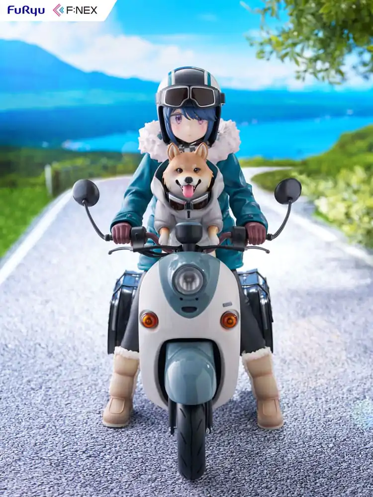 Laid Back Camp F:NEX PVC Soška 1/7 Rin Shima 20 cm fotografii produktu