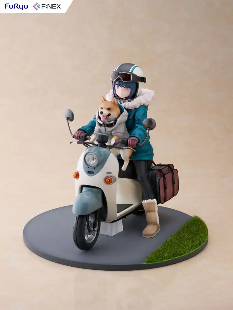 Laid Back Camp F:NEX PVC Soška 1/7 Rin Shima 20 cm fotografii produktu