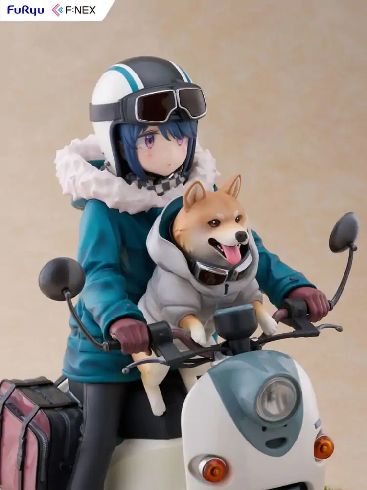 Laid Back Camp F:NEX PVC Soška 1/7 Rin Shima 20 cm fotografii produktu