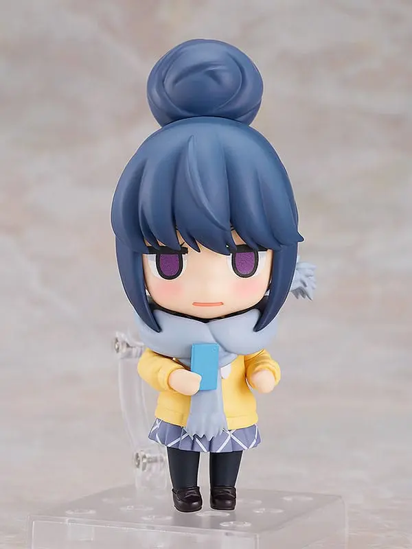 Akční figurka Laid-Back Camp Nadeshiko Rin Shima: Školní uniforma verze 10 cm fotografii produktu