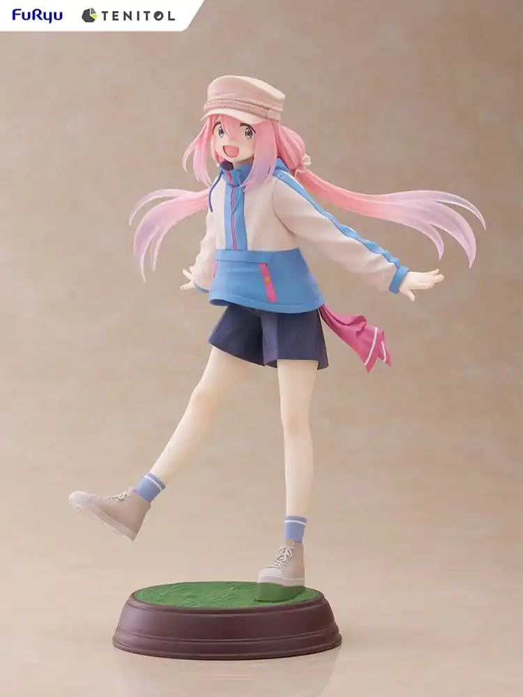 Laid-Back Camp Tenitol PVC Socha Nadeshiko Kagamihara 22 cm fotografii produktu