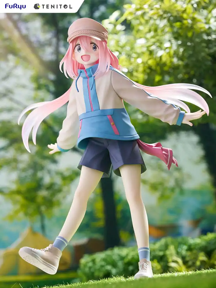 Laid-Back Camp Tenitol PVC Socha Nadeshiko Kagamihara 22 cm fotografii produktu