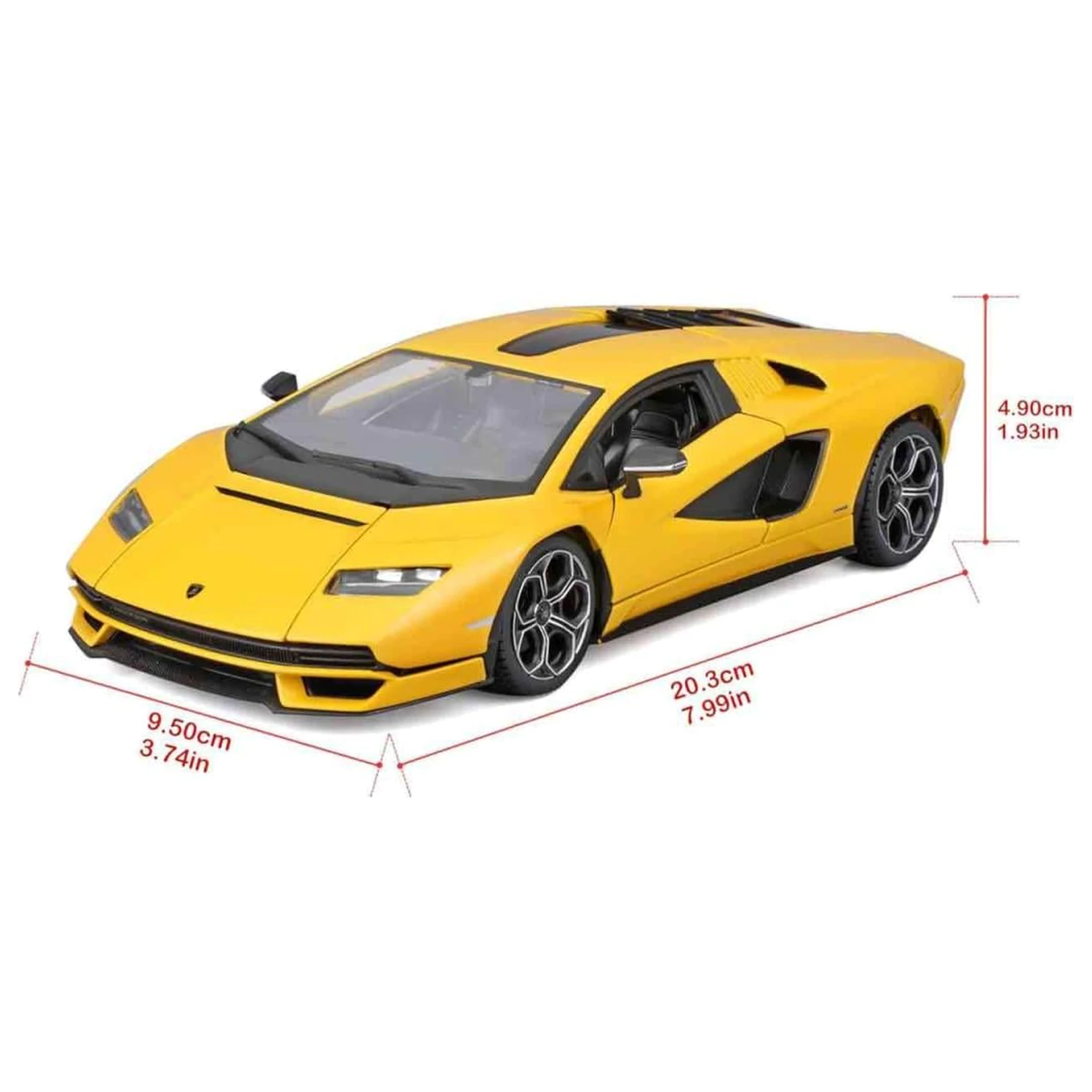 Lamborghini Countach Model Kit 1/24 fotografii produktu