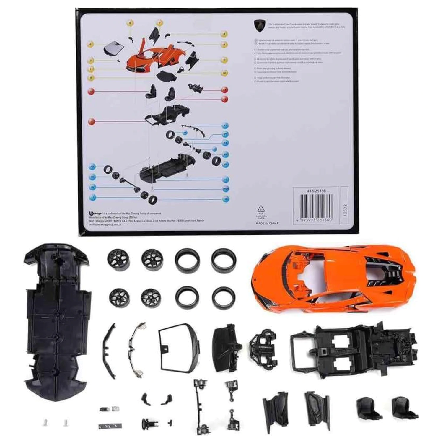 LAMBORGHINI Revuelto Model Kit 1/24 fotografii produktu