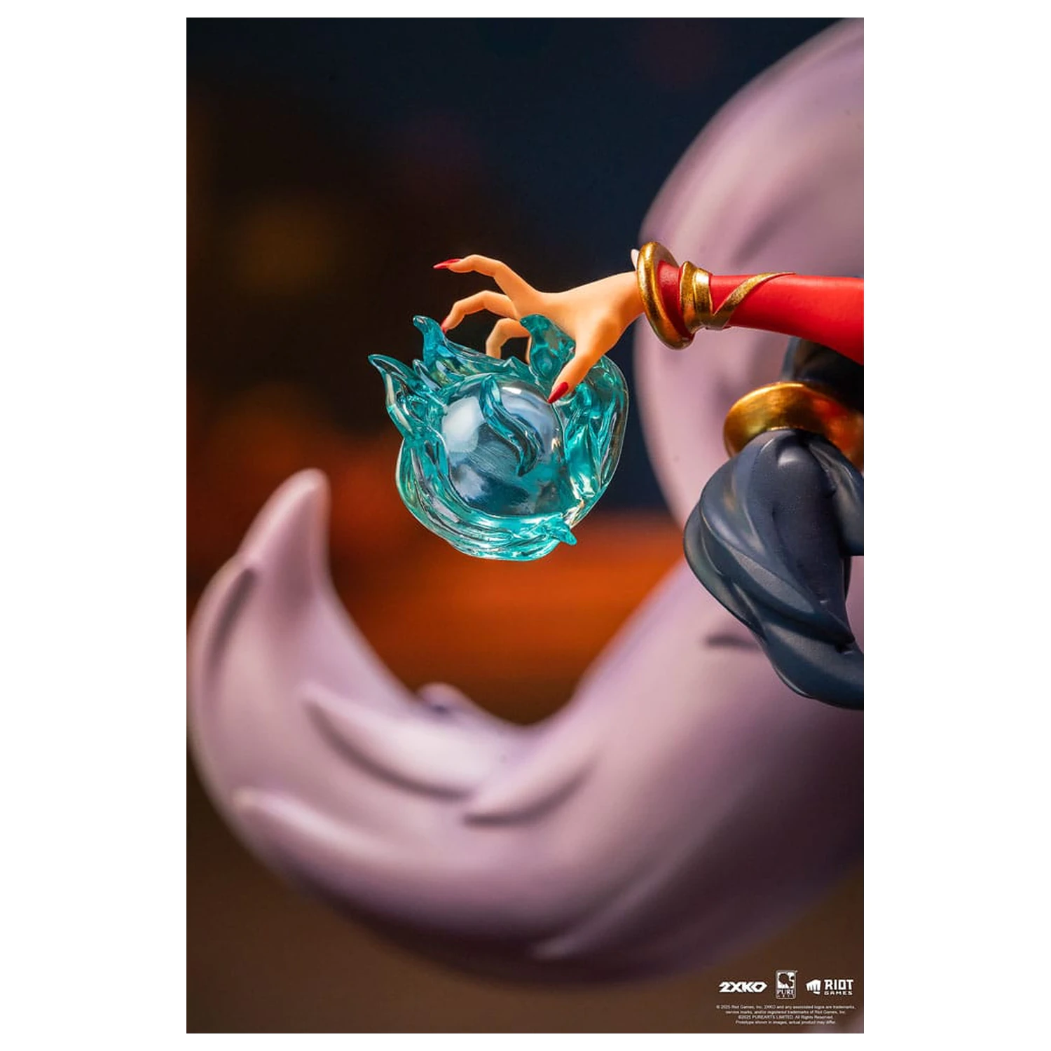 League of Legends Soška 1/10 2XKO Ekko & Ahri Diorama 30 cm fotografii produktu