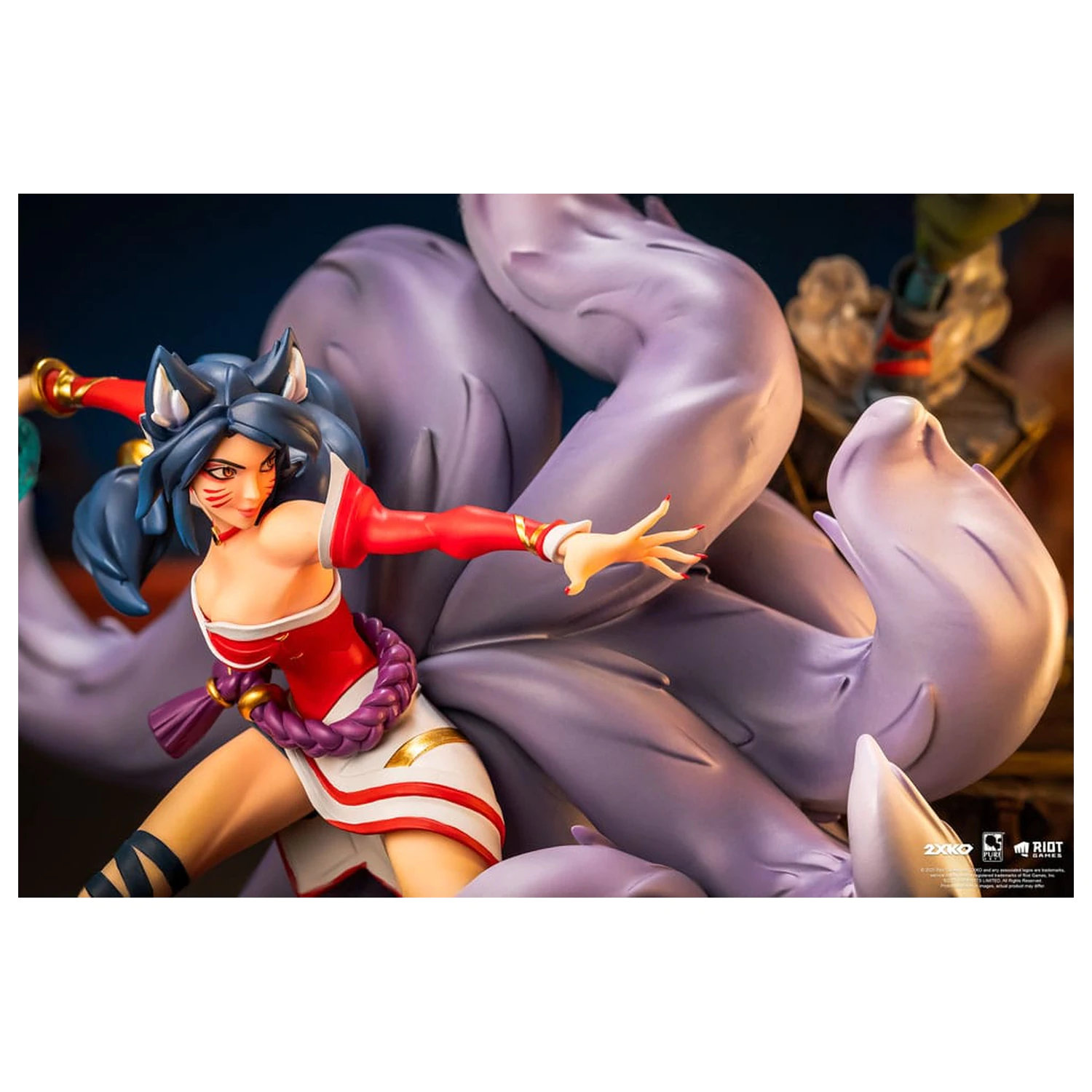 League of Legends Soška 1/10 2XKO Ekko & Ahri Diorama 30 cm fotografii produktu