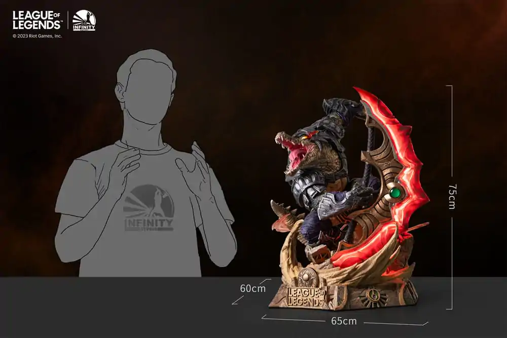 Socha League of Legends 1/4 Renekton - The Butcher Of The Sands 75 cm fotografii produktu