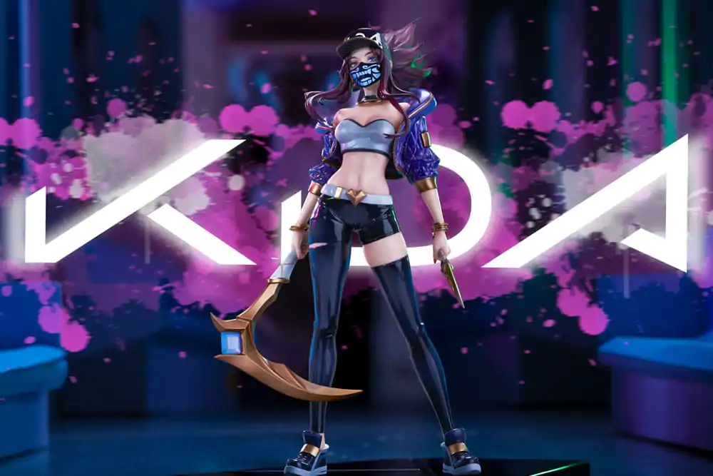 League of Legends PVC Socha 1/7 K/DA Akali 25 cm fotografii produktu