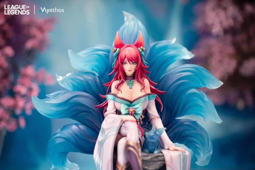 League of Legends PVC soška 1/7 Spirit Blossom Ahri 27 cm fotografii produktu