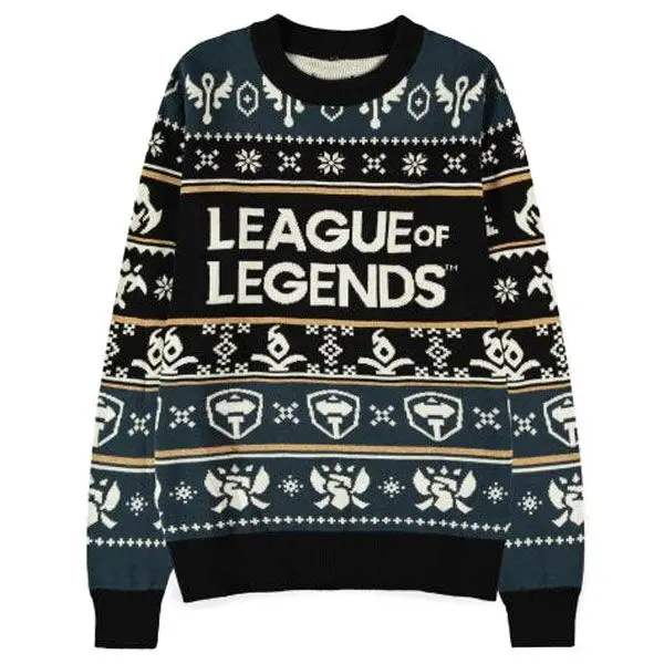 League of Legends Vánoční nositelná deková mikina fotografii produktu