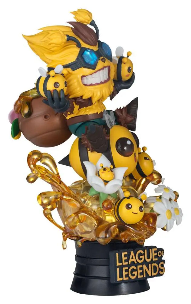 League of Legends D-Stage PVC Diorama Set Beemo & BZZZiggs 15 cm fotografii produktu