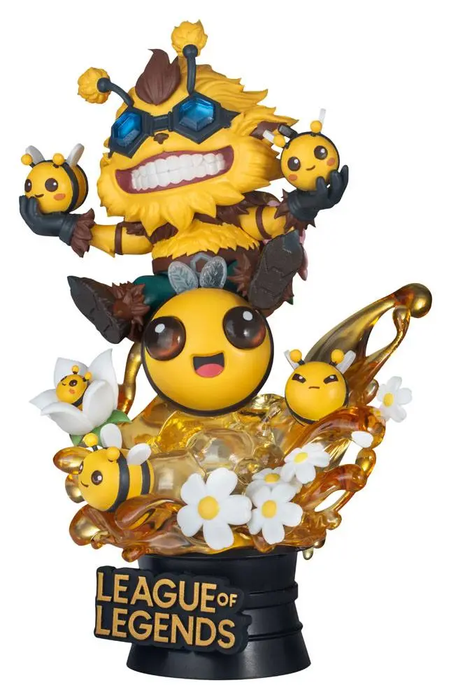 League of Legends D-Stage PVC Diorama Set Beemo & BZZZiggs 15 cm fotografii produktu