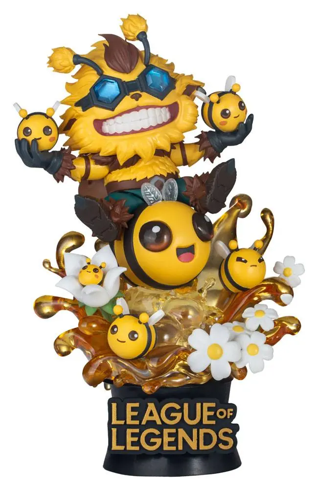 League of Legends D-Stage PVC Diorama Set Beemo & BZZZiggs 15 cm fotografii produktu