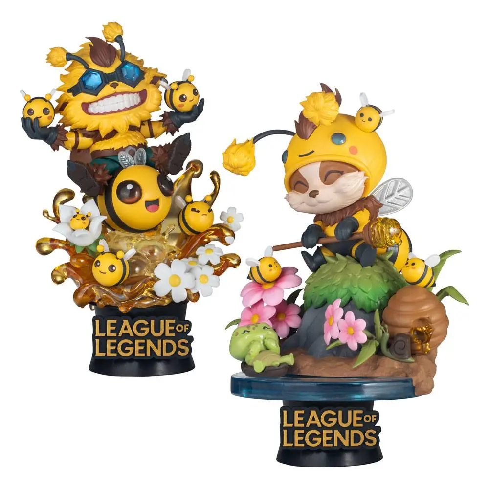 League of Legends D-Stage PVC Diorama Set Beemo & BZZZiggs 15 cm fotografii produktu