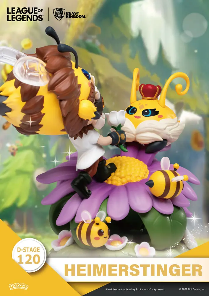 League of Legends PVC Diorama Set Nunu &amp; Beelump &amp; Heimerstinger 16 cm fotografii produktu
