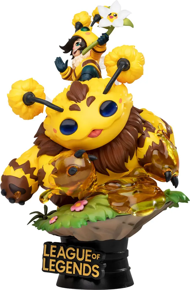 League of Legends PVC Diorama Set Nunu &amp; Beelump &amp; Heimerstinger 16 cm fotografii produktu