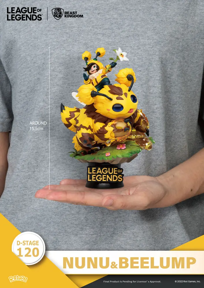 League of Legends PVC Diorama Set Nunu &amp; Beelump &amp; Heimerstinger 16 cm fotografii produktu