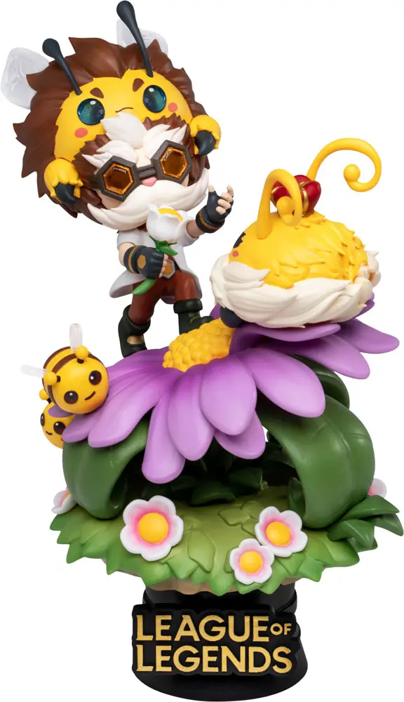 League of Legends PVC Diorama Set Nunu &amp; Beelump &amp; Heimerstinger 16 cm fotografii produktu