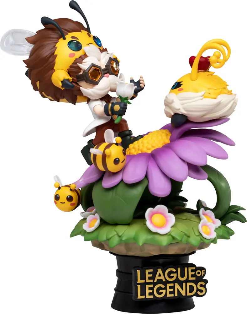 League of Legends PVC Diorama Set Nunu &amp; Beelump &amp; Heimerstinger 16 cm fotografii produktu