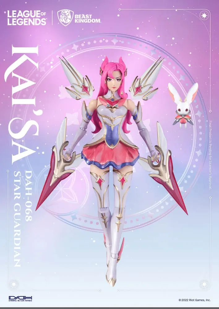 Akční figurka League of Legends Dynamic 8ction Heroes 1/9 Star Guardian Kai'Sa 19 cm fotografii produktu