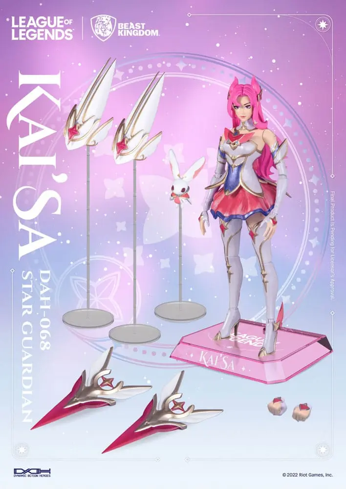 Akční figurka League of Legends Dynamic 8ction Heroes 1/9 Star Guardian Kai'Sa 19 cm fotografii produktu