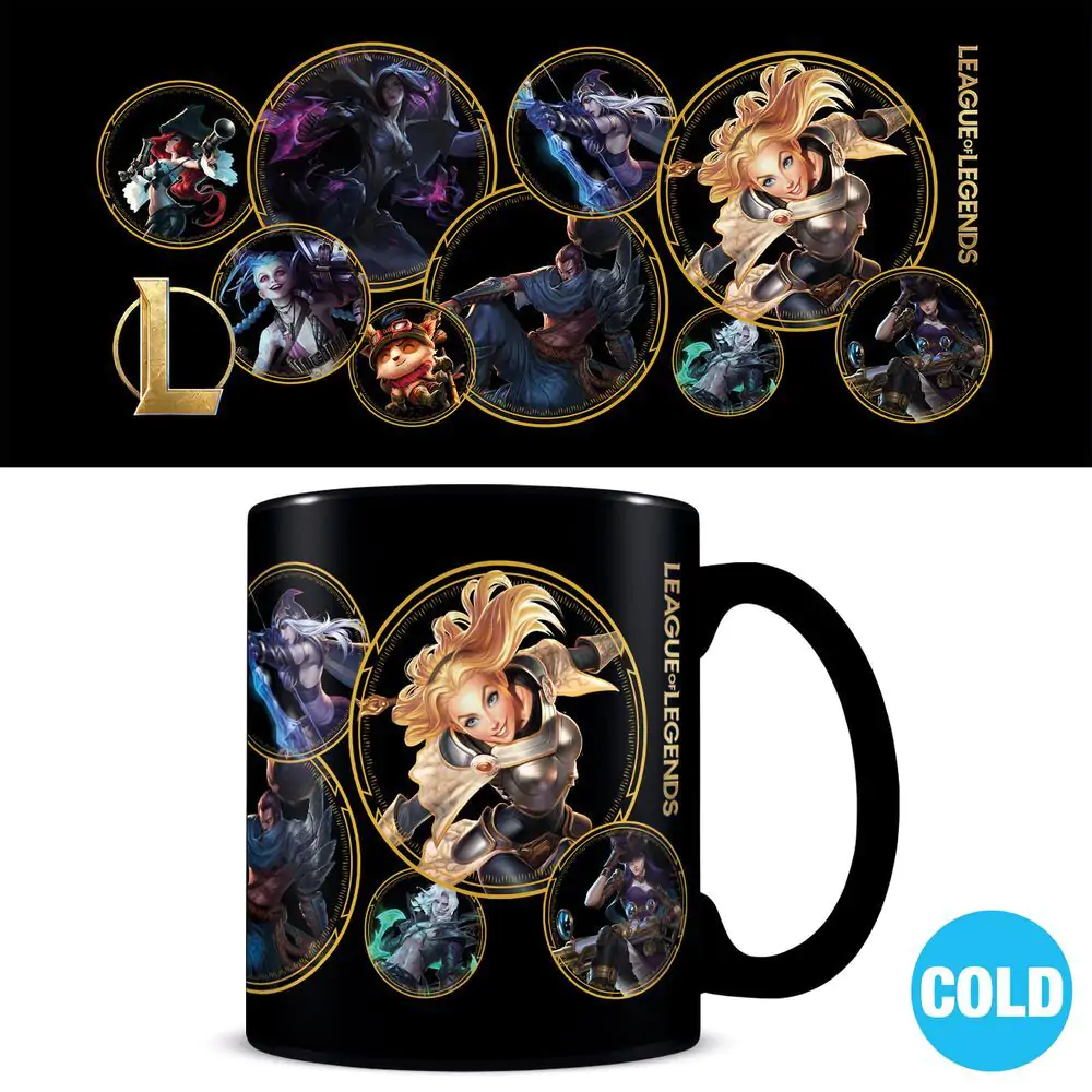 League of Legends termo hrnek měnící barvu fotografii produktu