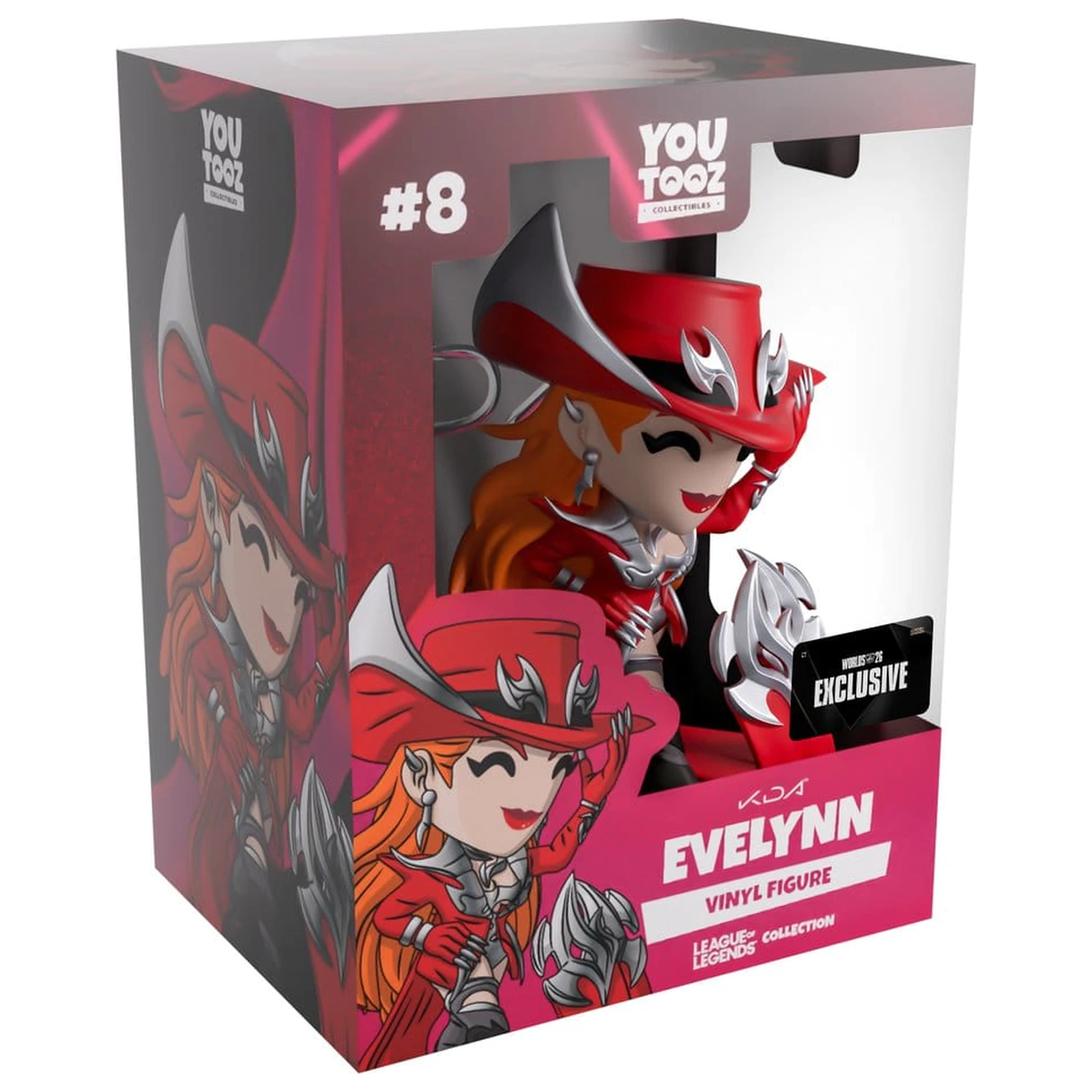 League of Legends K/DA Vinyl Figure Evelynn 13 cm fotografii produktu
