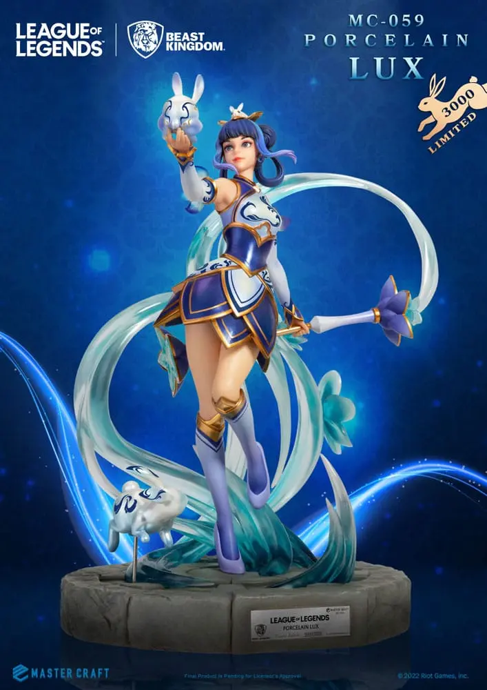 League of Legends Master Craft Statue Porcelánová Lux 42 cm socha fotografii produktu