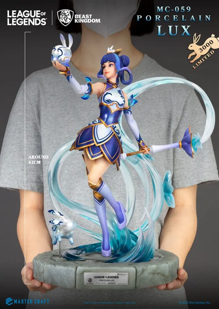 League of Legends Master Craft Statue Porcelánová Lux 42 cm socha fotografii produktu