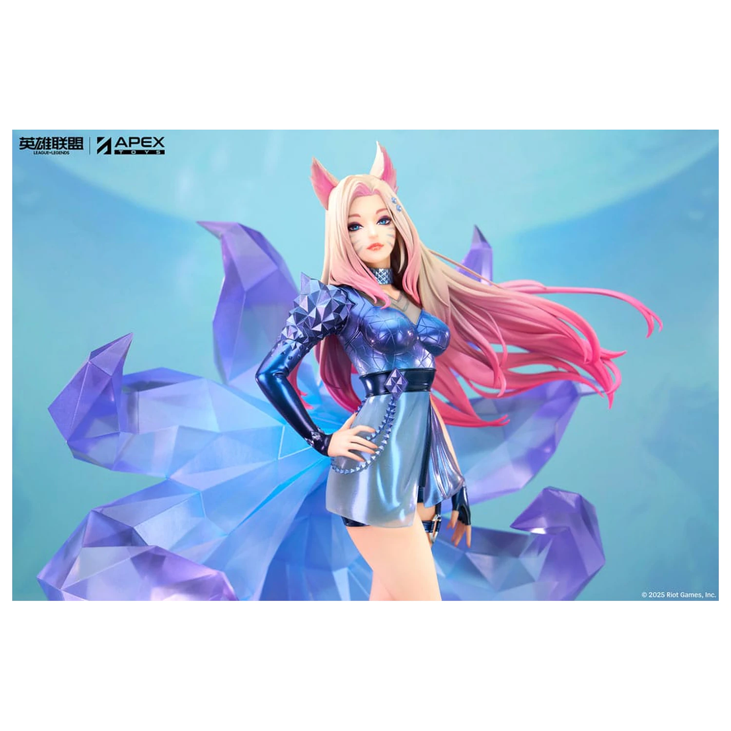 League of Legends PVC soška 1/7 K/DA ALL OUT Ahri 27 cm fotografii produktu