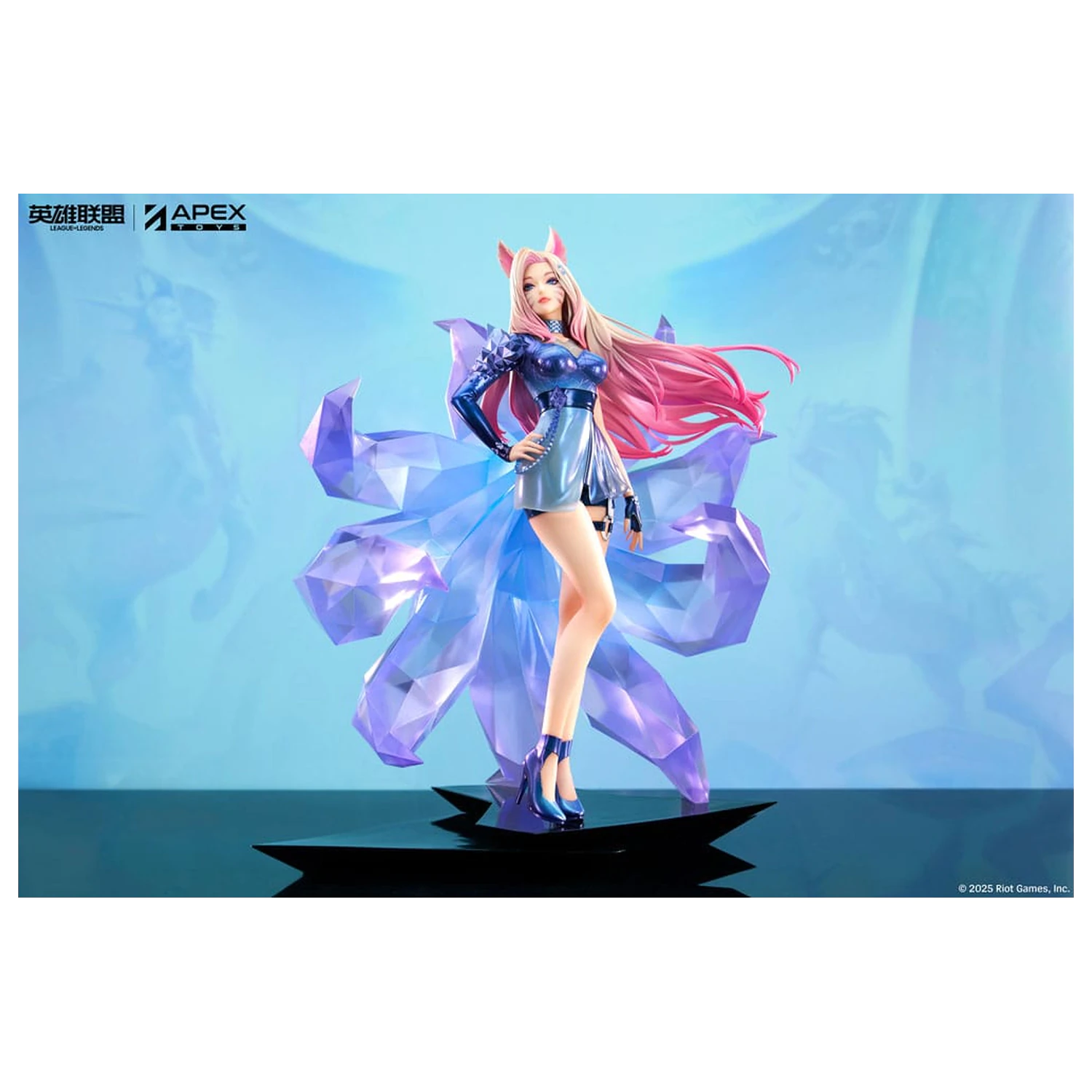 League of Legends PVC soška 1/7 K/DA ALL OUT Ahri 27 cm fotografii produktu