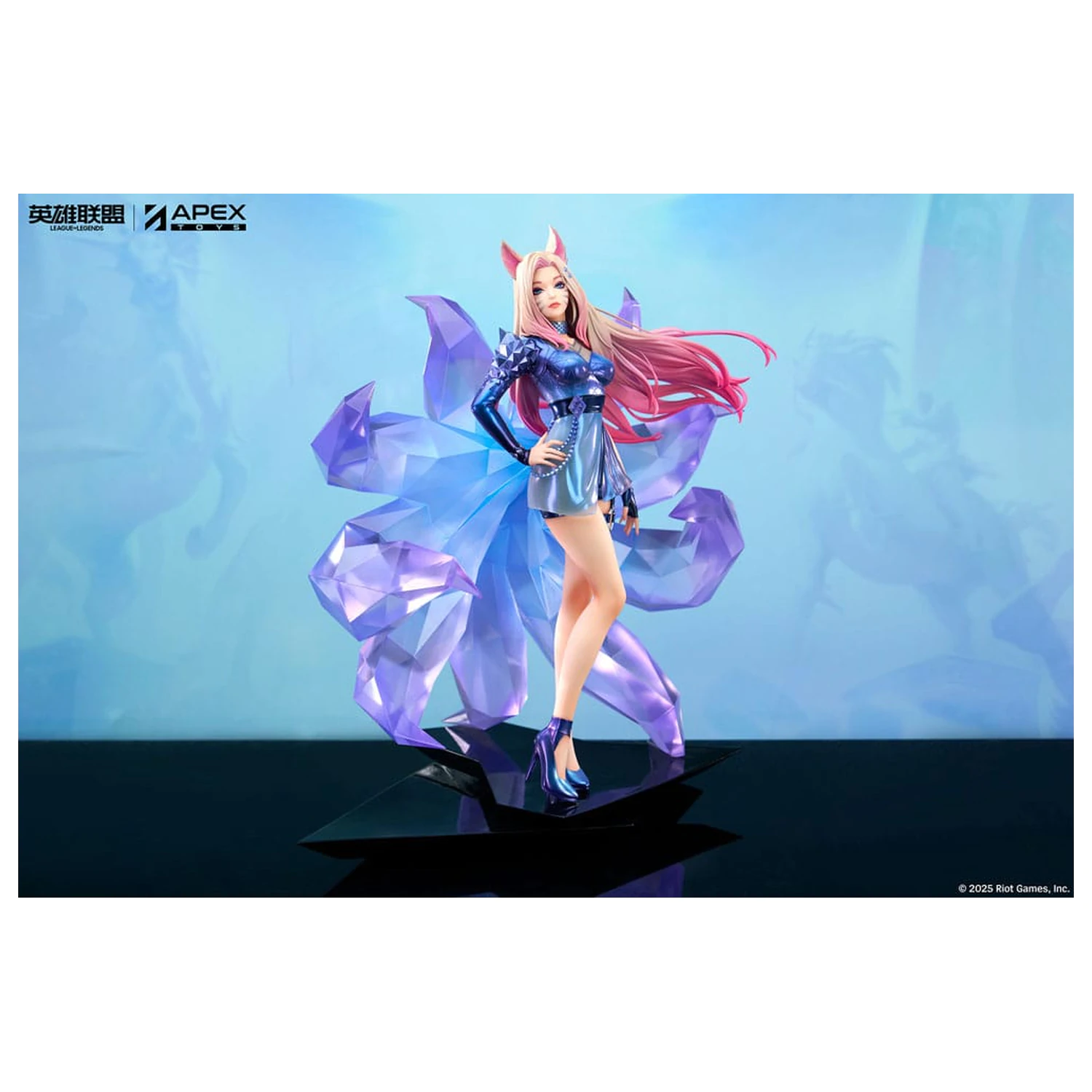 League of Legends PVC soška 1/7 K/DA ALL OUT Ahri 27 cm fotografii produktu