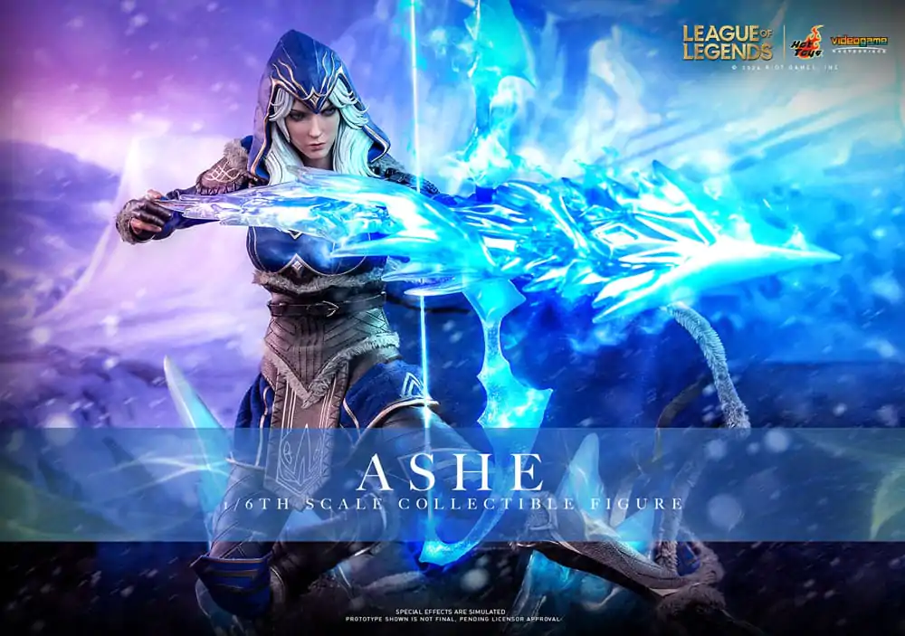 League of Legends Video Game Masterpiece akční figurka 1/6 Ashe 28 cm fotografii produktu