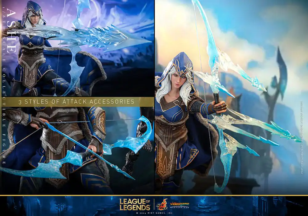 League of Legends Video Game Masterpiece akční figurka 1/6 Ashe 28 cm fotografii produktu