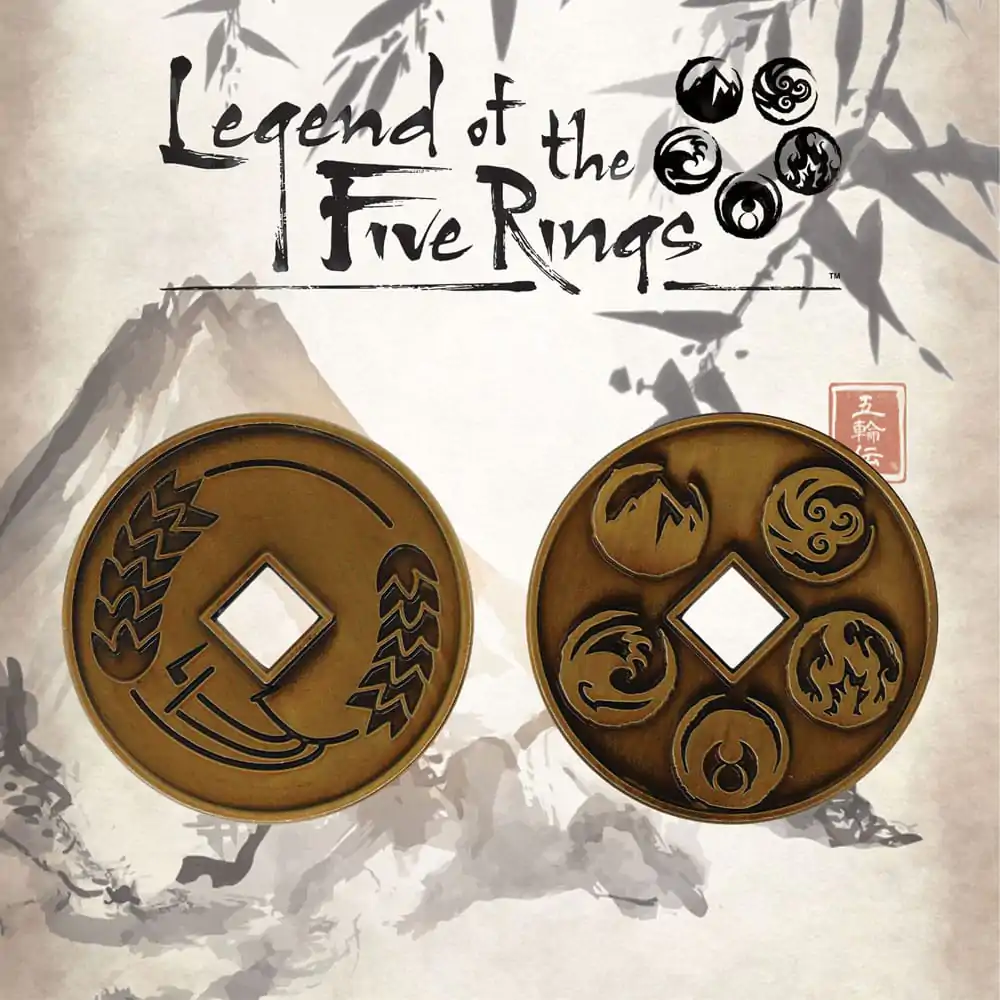 Legend of the Five Rings Sběratelská mince Koku Limited Edition fotografii produktu