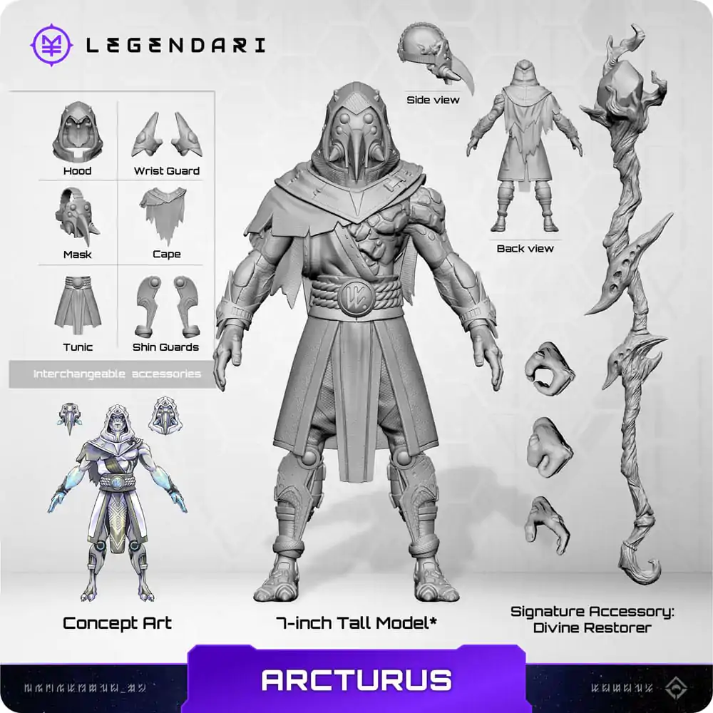 Legendární akční figurka 1/10 Arcturus 18 cm fotografii produktu