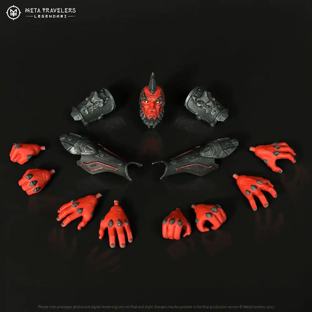 Akční figurka Legendari 1/10 Crimson Enforcer 18 cm fotografii produktu