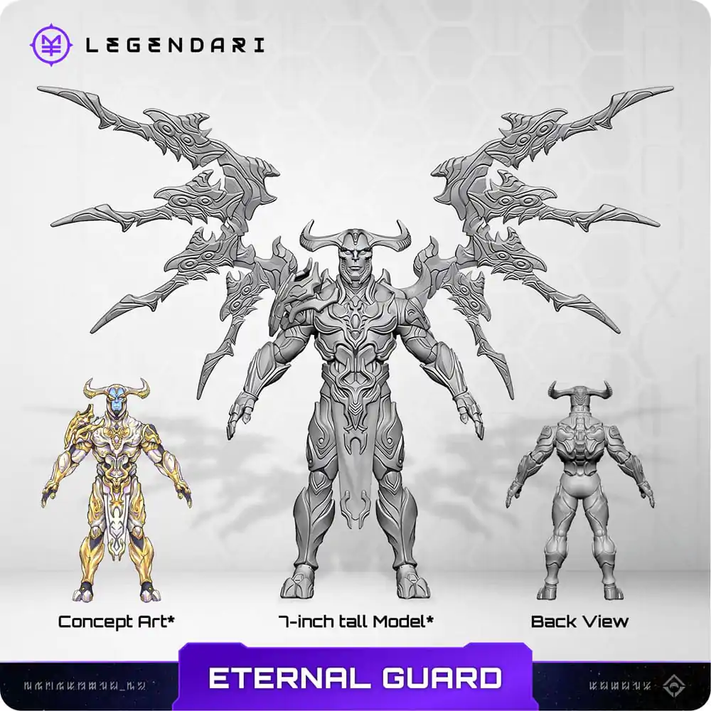 Legendární akční figurka 1/10 Eternal Guard 18 cm fotografii produktu