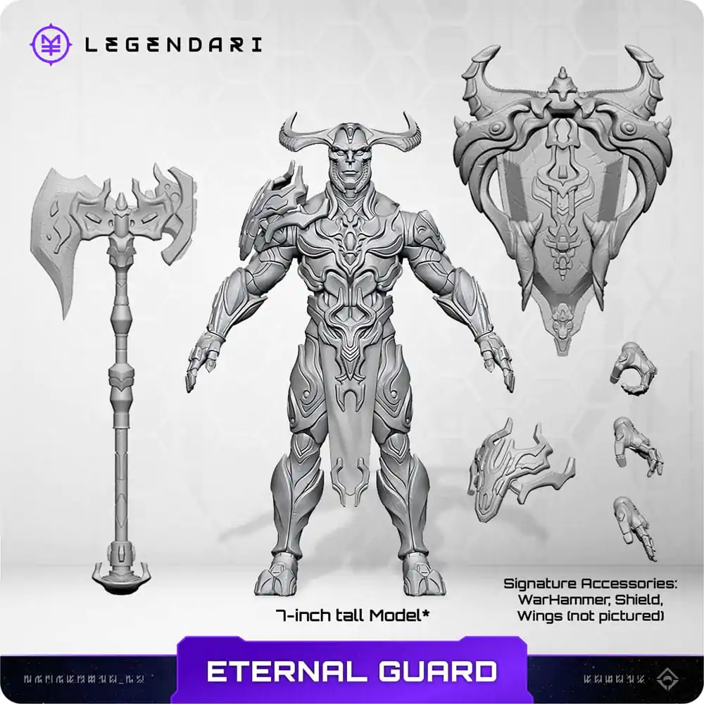 Legendární akční figurka 1/10 Eternal Guard 18 cm fotografii produktu