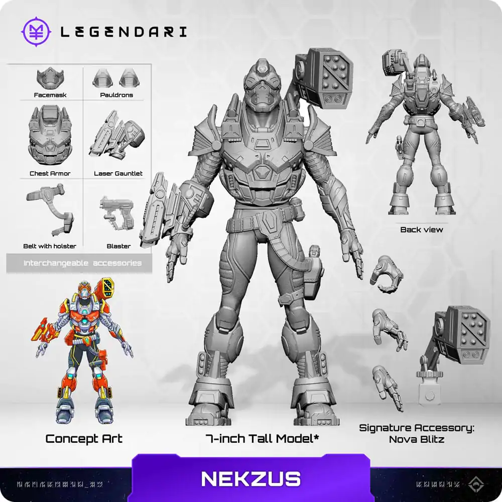 Legendární akční figurka 1/10 Nekzus 18 cm fotografii produktu