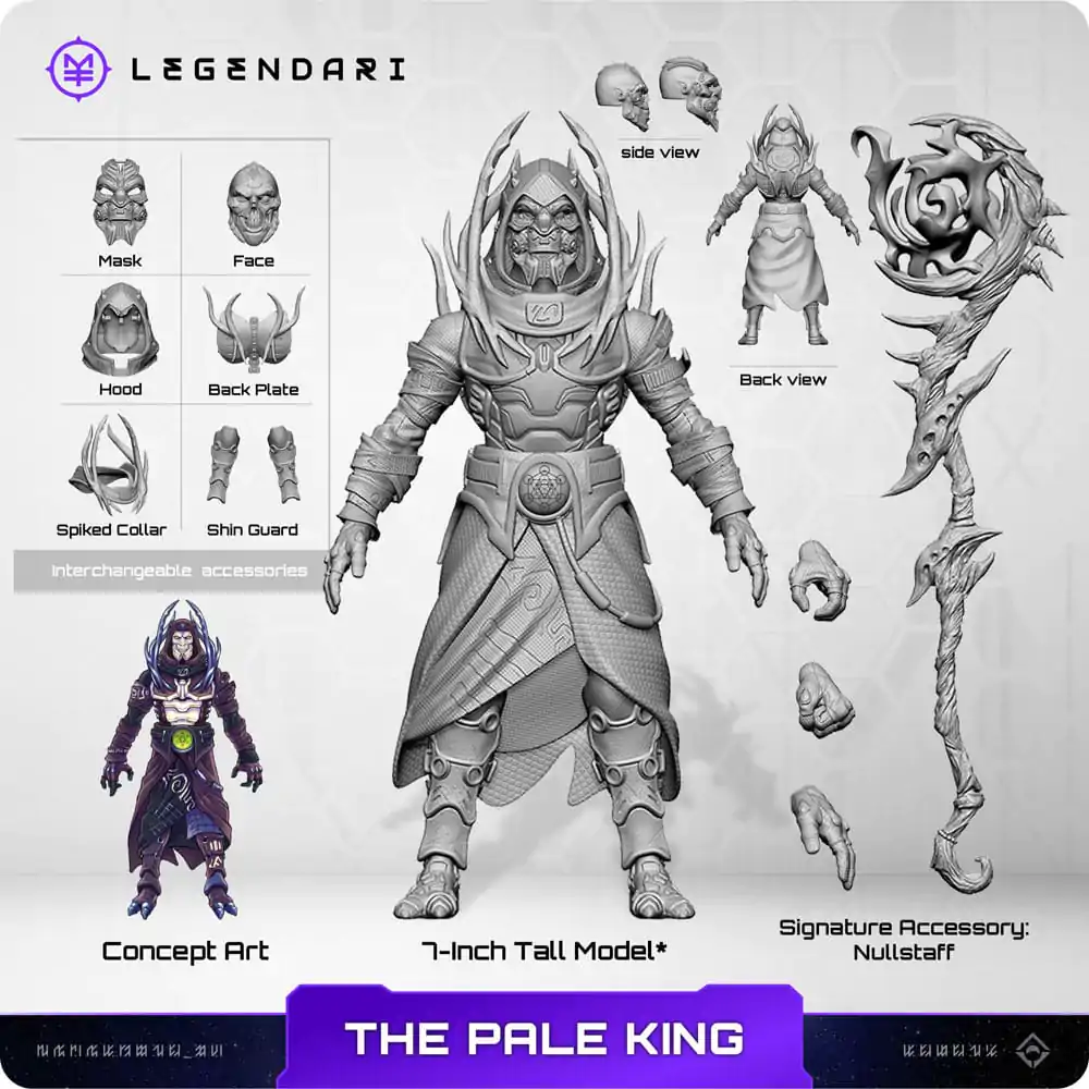 Legendární akční figurka 1/10 Pale King 18 cm fotografii produktu